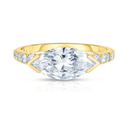 2.40 Carat Marquise Cut Diamond Engagement Ring
