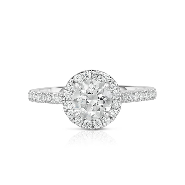 1.25 Carat Round Cut Diamond Engagement Ring