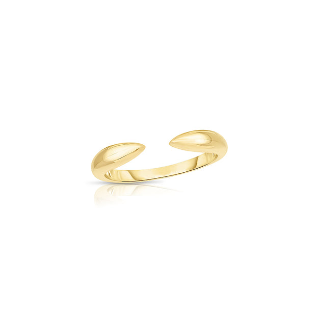 Gold Claw Ring