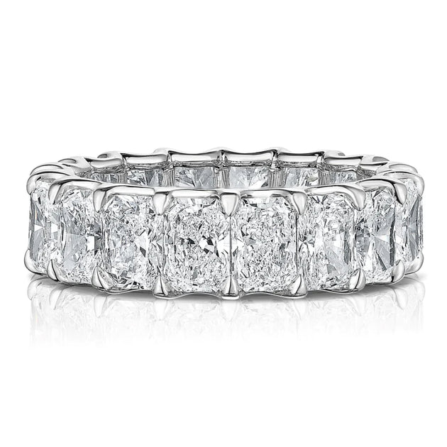 Radiant Cut Diamond Eternity Band – Alexandra Beth