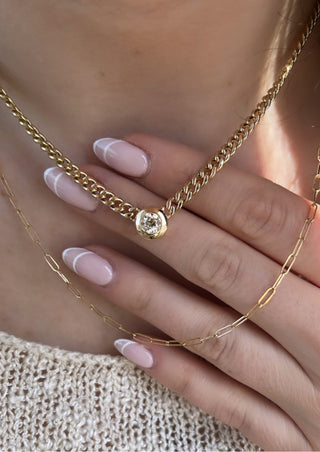 NEW Diamond Cuban Chain Necklace