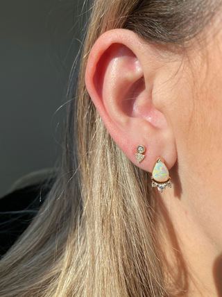 Opal Stud Earrings