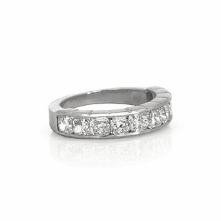 Diamond Channel Eternity Band