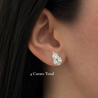 Pear Lab Diamond Studs