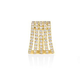 5-Row Diamond Ear Cuff