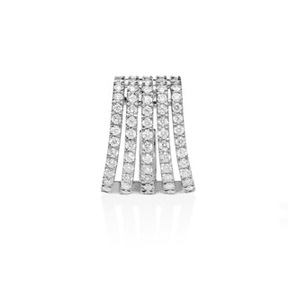 5-Row Diamond Ear Cuff