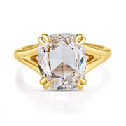 3.00 Carat Rose Cut Diamond Engagement Ring