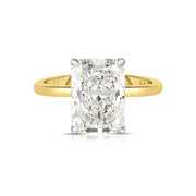 2.88 Carat Radiant Cut Diamond Engagement Ring