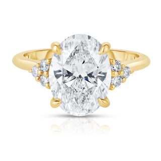 2.31 Oval Cut Diamond Engagement Ring