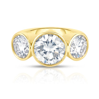 The Bezel Set 3 Stone