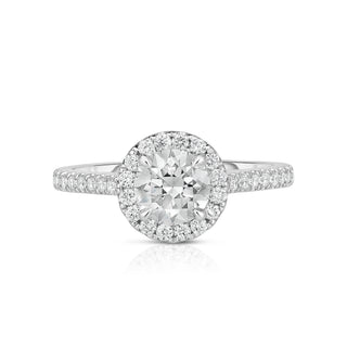 1.25 Carat Round Cut Diamond Engagement Ring