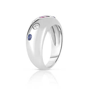 Mixed Shape Dome Ring