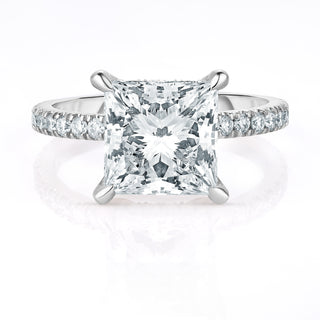 2.00 Carat Princess Cut Diamond Engagement Ring