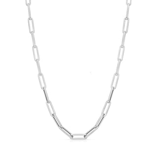 Chunky Paperclip Chain Necklace