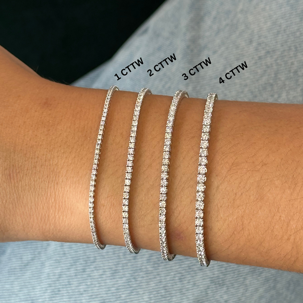 Classic Lab Grown Diamond Tennis Bracelet