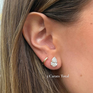 Pear Lab Diamond Studs