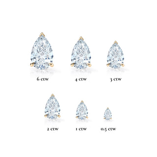 Pear Lab Diamond Studs