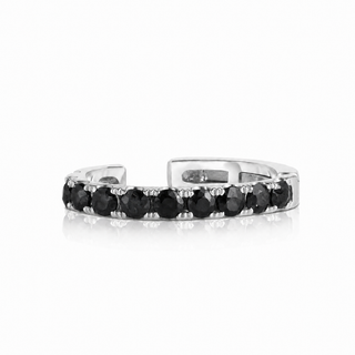 Black Diamond Ear Cuff