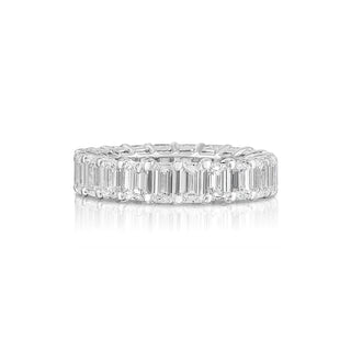 Emerald Cut Diamond Eternity Band