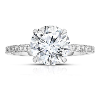 2.50 Carat Round Cut Diamond Engagement Ring