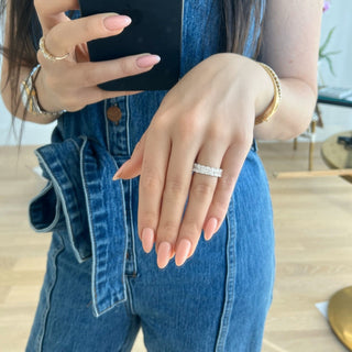 Radiant Diamond Eternity Band