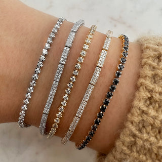 Mini Diamond Tennis Bracelet