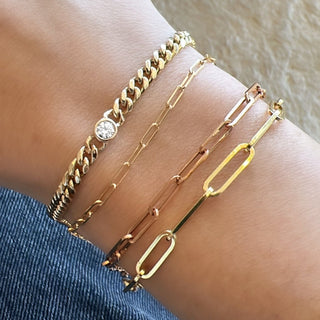 Paperclip Chain Bracelet
