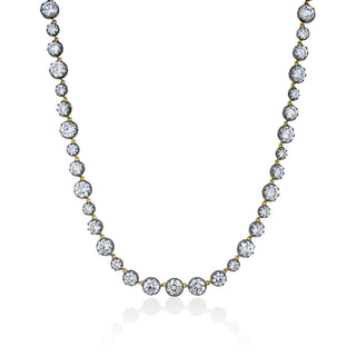 Georgian Lab Diamond Necklace