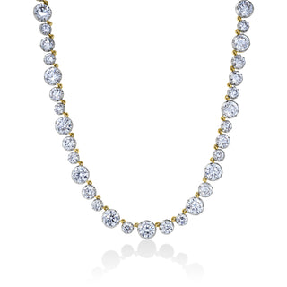 Georgian Lab Diamond Necklace