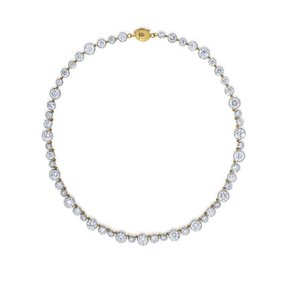 Georgian Lab Diamond Necklace