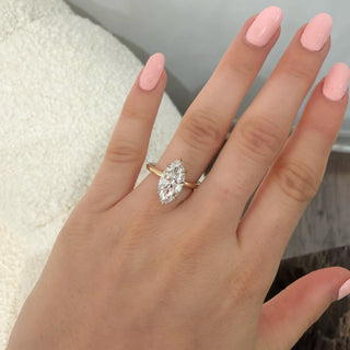 Marquise Diamond Engagement Ring