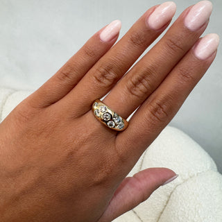 Diamond Confetti Band Ring