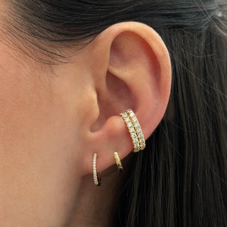Simple Huggie Earrings