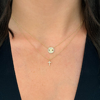 Diamond Cross Necklace