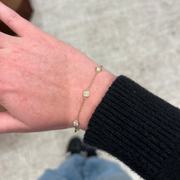 Lab Grown Diamond By The Yard Bracelet