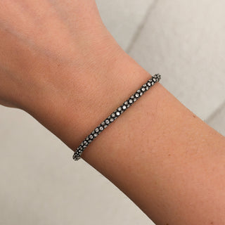 Black Infinity Lab Diamond Tennis Bracelet