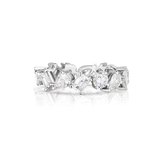 Mixed Shape Diamond Eternity Band