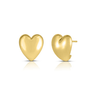 Puffy Heart Earrings
