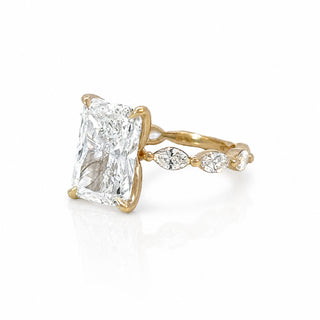 Radiant Cut & Marquise Diamond Ring