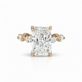 Radiant Cut & Marquise Diamond Ring