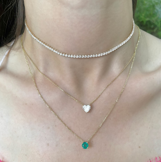 Diamond Heart Necklace