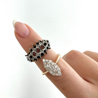 Navette Diamond Ring