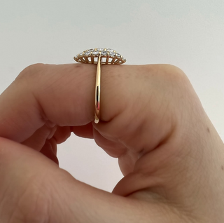 Navette Diamond Ring