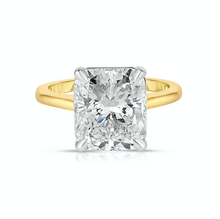 3.30 Carat Cushion Cut Diamond Engagement Ring