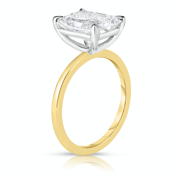 3.00 Carat Radiant Cut Diamond Engagement Ring