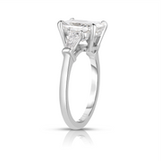 2.50 Carat Cushion Cut Diamond Engagement Ring