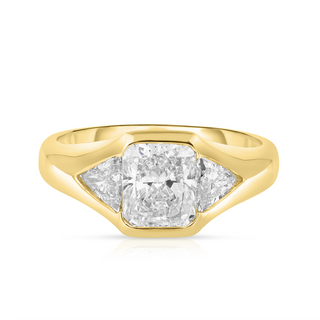 Three Stone Bezel