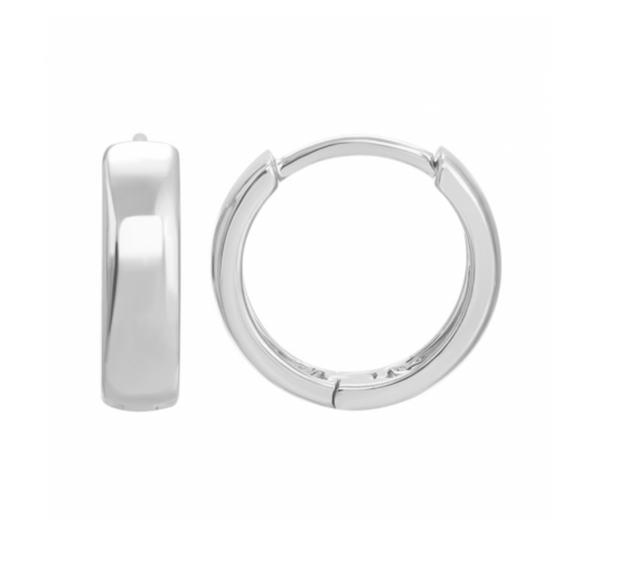 Solid Gold Huggie Earrings