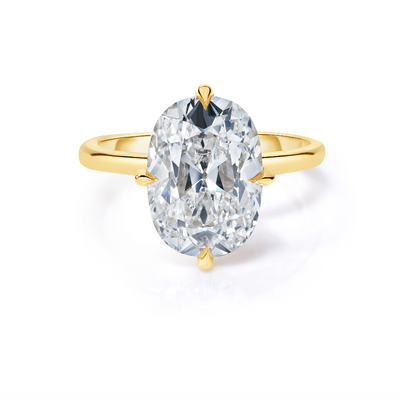 Antique Cushion Diamond Engagement Ring