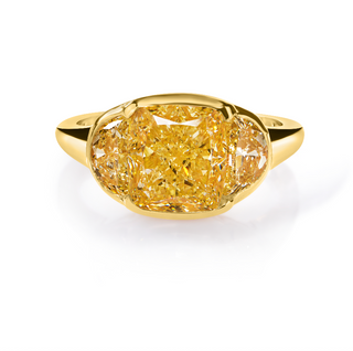 2.51 Carat Cushion Diamond Engagement Ring